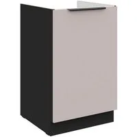 Küchen-Preisbombe Spülenunterschrank 50 cm Küche ARONA Kaschmir beige Küchenzeile Küchenblock Einbauküche