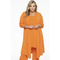 YOEK Cardigan Damen Strickjacke Große Größen