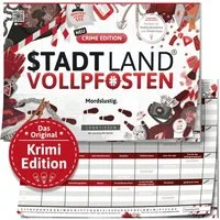 Denkriesen Spiel DENKRIESEN - STADT LAND VOLLPFOSTEN® - CRIME EDITION "Mordslustig."...