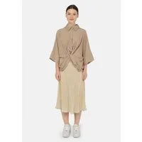 freshlions Klassische Bluse Maya (1-tlg) mit kurzem Schnitt