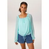 Aniston CASUAL Schlupfbluse aus strukturiertem Chiffon