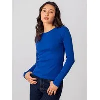 HONEST BASICS T-Shirt Geripptes Langarm Shirt aus Bio- und recycelter Baumwolle