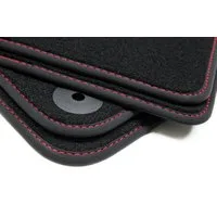 teileplus24 Auto-Fußmatten 106 Velours Fußmatten Set kompatibel mit Skoda Octavia 3 2012-2020