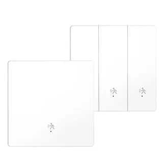MOES SVL01-Z Tuya Zigbe Smart Human Presence Switch 10GHz mmWave Radar Detection Timing Function Wall Light Voice Contro