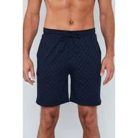 JOOP! Shorts Leisure mit Cornflower-Alloverprint, elastischer Bund