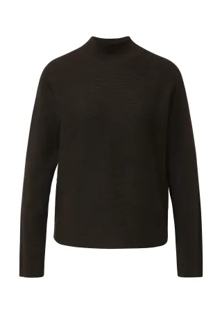 comma - Strickpullover braun - Gr. - 42