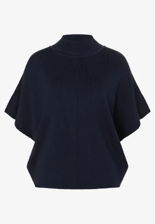 MORE & MORE - Pullover Weiblich blau - Gr. - 42