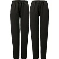 Erwin Müller Freizeitanzug Damen-Freizeithose, lang 2er-Pack, Uni