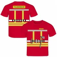 deinshirt Print-Shirt Kinder T-Shirt Jugendfeuerwehr Uniform Funshirt mit Motiv