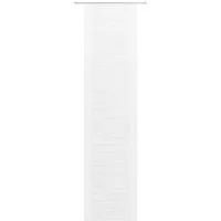 Neutex for you! Schiebegardine Padova (1 St), Klettband, halbtransparent, Scherli, inkl. Befestigungszubehör, Breite: 57 cm