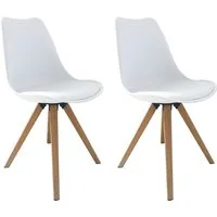byLIVING Esszimmerstuhl Kira (2 St), Sitzschale mit Sitzkissen, in verschiedenen Farben