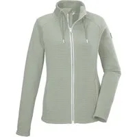 Killtec Strickjacke KOS 24 WMN FLX JCKT Damenjacke mit Comfort-Stretch und Kinnschutz, seitliche Taschen