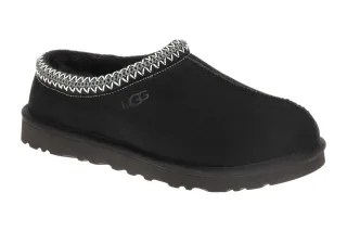 UGG 1174671 BLK TASMAN II Herren Slipper schwarz Echtleder Warmfutter EVA Lau...
