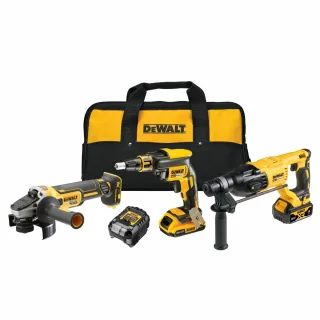 DEWALT Akku-Kombopack 18 Volt, 3-teiliges Set - DCK308DM-QW