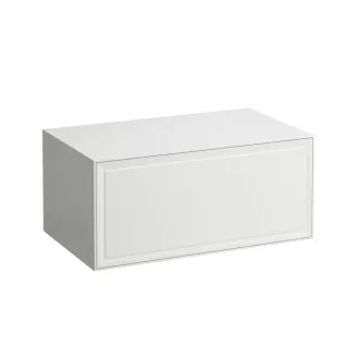 LAUFEN The new classic Schubladenelement/Sideboard H4060150851701 77,5x34,5x45,5cm, 1 Schublade, Sideboard ohne Ausschnitt, Weiß matt