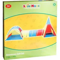 Vedes Spielzelt 71801730 SpielMaus Abenteuer-Zelt-Set