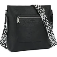 TAN.TOMI Umhängetasche Schultertasche für Damen Modische Henkeltasche Crossbody Bag, Multi-Taschen-Design, verstellbare Schultergurte, Gesäßtasche