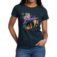Spreadshirt T-Shirt Flashdance 80er-Design Mit Alex Owens Frauen T-Shirt (1-tlg)