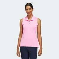 adidas Performance Poloshirt ULTIMATE365 JACQUARD SLEEVELESS POLOSHIRT (1-tlg)