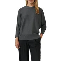s.Oliver BLACK LABEL Strickpullover mit Fledermausärmeln
