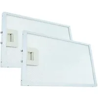 vhbw Metallfettfilter Ersatz für Brandt AS0006526 für Dunstabzugshaube, Zubehör für Electrolux / Brandt / Candy / Elica / Fagor / IKEA / Whirlpool / Samsung Electrolux 405509917-2, 405525042 – 94055250429, 5024701600-4, 50247016004-0, 5026652300-5, 5