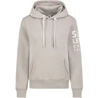 SUBLEVEL Hoodie mit Kängurutasche und Logo-Print (1-tlg) Sweat Hoodie
