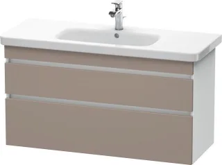 Duravit DuraStyle Waschtischunterbau wandhängend Basalt & Weiß Matt 1130x448x610 mm - DS649504318 DS649504318