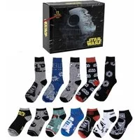 Star Wars Sportsocken Erwachsene Socken 12er Pack Lifestyle Design Größe 38-45 (12-Paar)