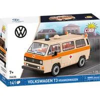 Volkswagen T3 Krankenwagen, Konstruktionsspielzeug Maßstab 1:35