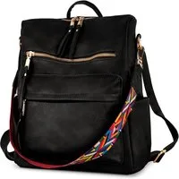 TAN.TOMI Cityrucksack Retro Rucksack Damen 3 in 1 Handtasche Mädchen Schultasche Wasserdicht, für Pendeln Reise Campus Sport Schulranzen Rucksäcke Dauerhaft