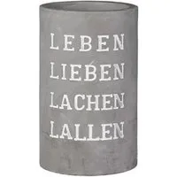 Räder Wein- und Sektkühler Design Weinkühler Poesie et Table Leben Lieben Lachen Lallen