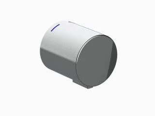 Keuco THM-Griff Ersatzteil ARM 50100 kpl. verchromt zu 51173/51174, 50100010306 50100010306