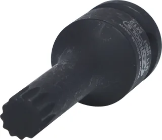 KS Tools 1/2" Kraft-Bit-Stecknuss Vielzahn, lang - 911.0951