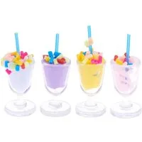 Rico Design Wichtel Miniatur Milchshakes 4 Stück