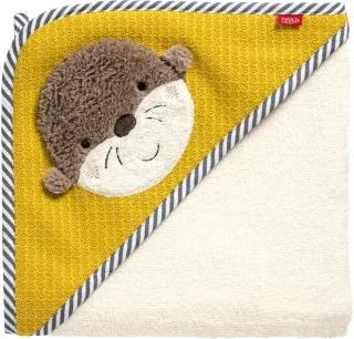 Fehn Kapuzenbadetuch Otter