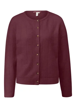 qs - Strickjacke rot - Gr. - M