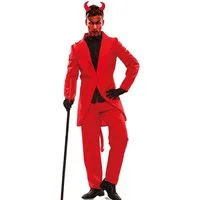 Fyasa Kostüm Teufel Lucifer für Erwachsene