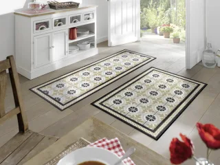 Kitchen Tiles wash + dry Matte | Größe: 75x120cm