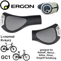 Ergon Fahrradlenker Ergon GC1 Rohloff / Nexus City Ergo Fahrrad komfort Griffe Ebike Tour