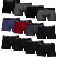 MERISH Boxershorts Herren Männer Unterhosen Baumwolle Premium Qualität perfekte Passform (Vorteilspack, 12er Pack) S - 7XL