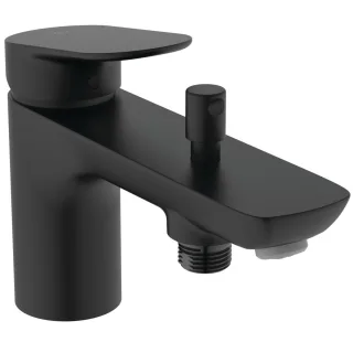 Ideal Standard Badearmatur Ceralife O für Wannenrand 47x190x132mm Silk Black, BE031XG BE031XG