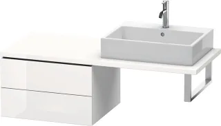 Duravit L-Cube Unterschrank für Konsole Weiß Hochglanz 620x547x400 mm - LC583802222 LC583802222