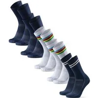 DANISH ENDURANCE Basicsocken long cycling (5-Paar) Funktionssocken, Peak-Performance beim Fahrrad fahren
