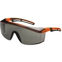 Uvex Arbeitsschutzbrille uvex astrospec 2.0 9164246 Schutzbrille Orange, Schwarz