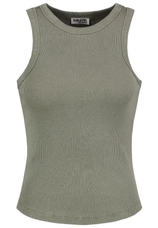 Authentic Style - RE9CIFRvcA== washed olive - Gr. - M