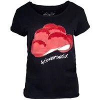 Hangowear T-Shirt T-Shirt Schwarzwald Engel schwarz