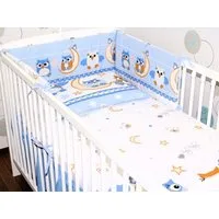 Primawela Bettnestchen 190cm Bettumrandung Babybett Baby Kinder Nest Kopfumrandung Kopfschutz