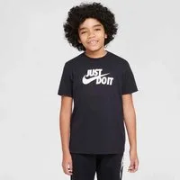 Nike Sportswear T-Shirt Nike Sportswear Big Kids' T-Shirt Rundhalsausschnitt, aus Baumwolle, klassische Passform