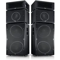 Teufel POWER HIFI Stereo-Set Lautsprechersystem (Bluetooth, 440 W, Kompatibel mit Amazon Alexa und Google Nest)