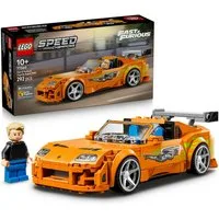 LEGO® The Fast and The Furious Toyota Supra MK4 (77260) Konstruktionsspielsteine, (292 St), LEGO Speed Champions, Made in Europe
